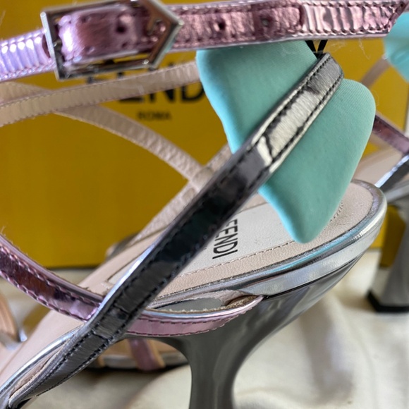 Fendi Metallic Heels - Picture 8 of 9